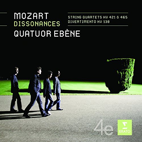 Wolfgang Amadeus Mozart/String Quartets Dissonances Kv@Quatuor Ebene